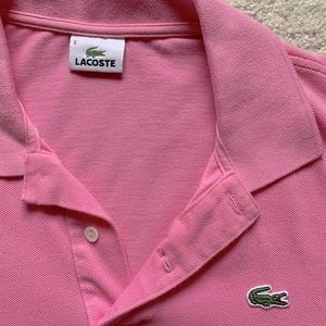 Lacoste Pink Polo